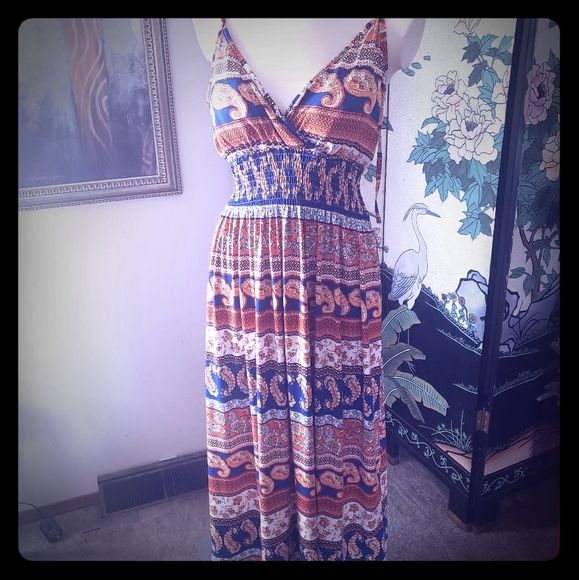bobbie brooks maxi dress
